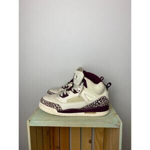Nike Air Jordan RARE Spizike 535712-132 Wht Bordeaux Rose Gld Size 7Y, 8.5Women